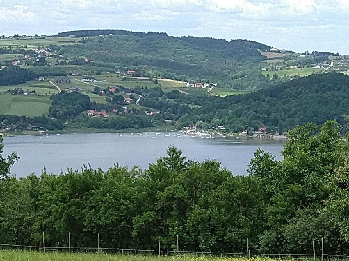 הוילה Domek Nad Jeziorem Roznowskim - Gródek Nad Dunajcem מראה חיצוני תמונה